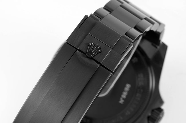 Rolextop-tier men's black dialsteel braceletSubmariner customized version mechanical watch clasp picture