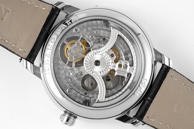 JBF FactoryBlancpaintop-tiersuper watch men's white dial black belt mechanical classic full series tourbillonleather strap watch movement picture