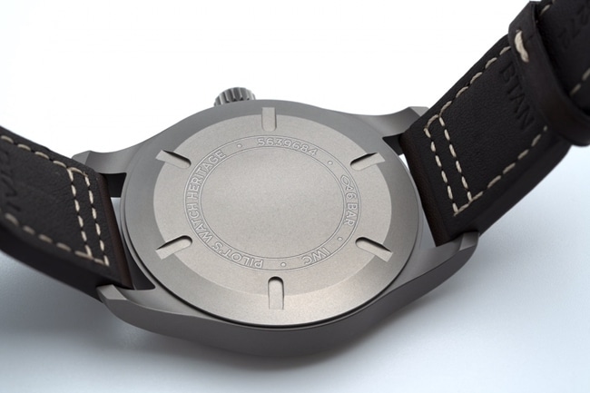 V7 factory wanguo top collectible watches men's black disk brown belt mark series mechanical belt watch back cover figure