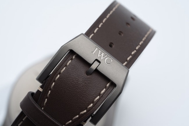V7 factory wanguo top collectible watches men's black disk brown belt mark series mechanical belt watch buckle figure