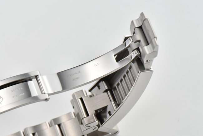 CLEAN Factory Top Rolex Men's Watch, Black Dial, Steel Band, V4 Latest Version, Mechanical Watch, Buckle Photo