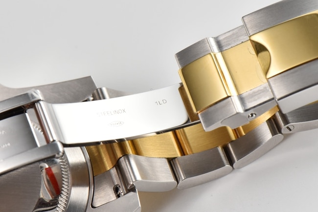 CLEAN FactoryRolextop-tierhigh-quality watch blue dial gold belt v4 latest version 18k mechanical watch clasp picture