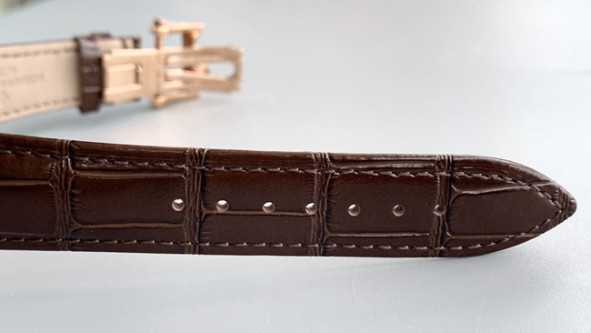 TWS factory Vacheron Constantintop-tiersuper watch men's white dial brown belt mechanical round leather strap inheritance series watch bracelet picture