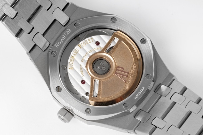 8F factory Audemars Piguet watch women's white dialsteel braceletautomatic movement watch 34mm Royal Oak series watch movement picture