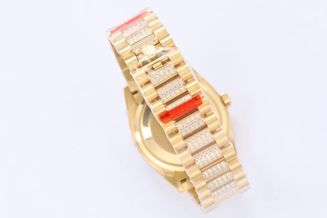 EW Factorytop-tier watch Rolex men's white dial gold belt day displayDatejust2021 new automatic movement watch clasp picture