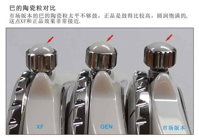 XFChanelJ12 series ceramicreplica watch genuine and fake comparison evaluation details comparison chart