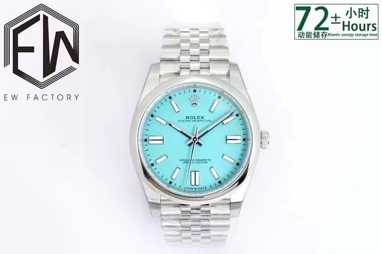 EWRolex Oyster Perpetual 36 series watch genuine and fake comparison review front view