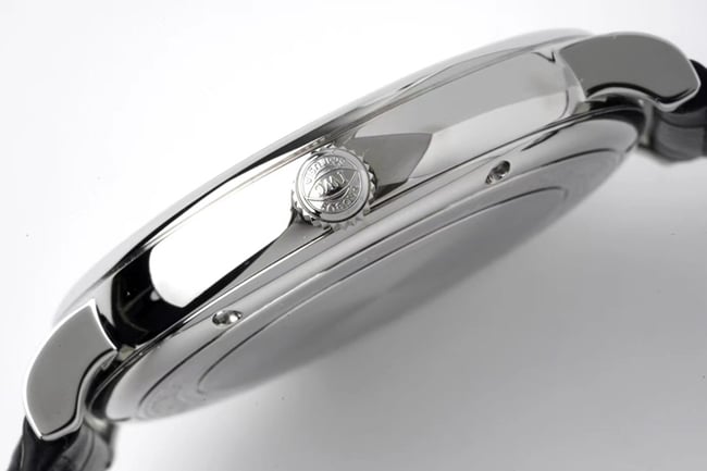 ZF Factorytop-tier watch IWC strongest Portofino series automatic movementleather strap watch side view