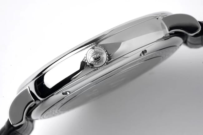 ZF Factorytop-tier watch IWC Portofino series automatic movementleather strap watch side view