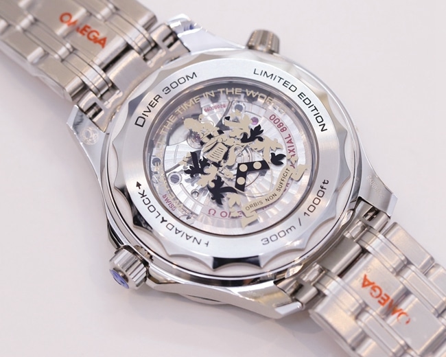 OR factory top-tier watch Omega men's Seamaster series mechanical steel bracelet watch movement picture