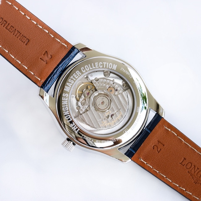 GF Factorytop-tier watch Longines automatic movementleather strap famous craftsman series moon phase 42mm men's watch movement picture