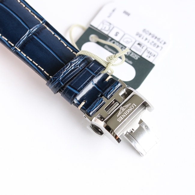 GF Factorytop-tier watch Longines automatic movementleather strap famous craftsman series moon phase 42mm men's watch clasp picture