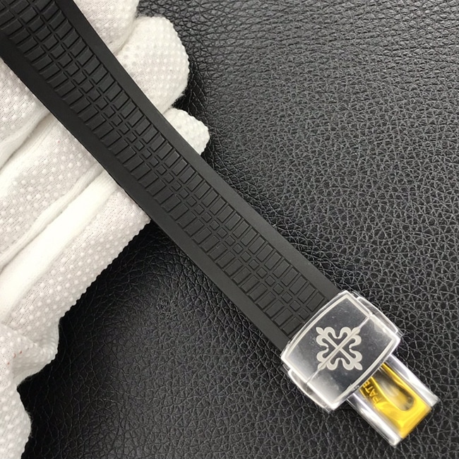 ZF Factorytop-tier watch Patek Philippe Aquanaut series 5164A-001 watch clasp picture