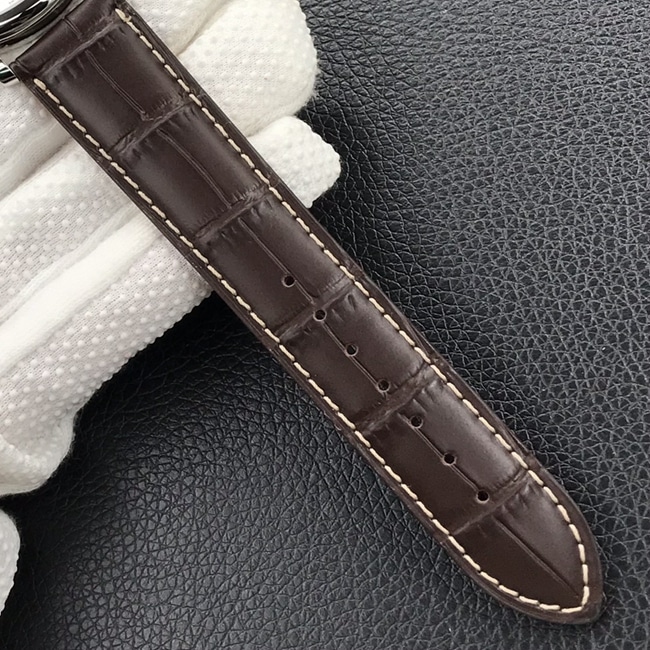 KL factory top-tier watch Longines automatic movement famous craftsman series dial brown belt leather strap watch leather strap picture