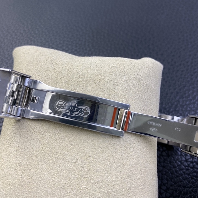 New top Rolex GMT-Master II "Pepsi" watch, jubilee bracelet, automatic mechanical stainless steel men's watch, watch clasp image