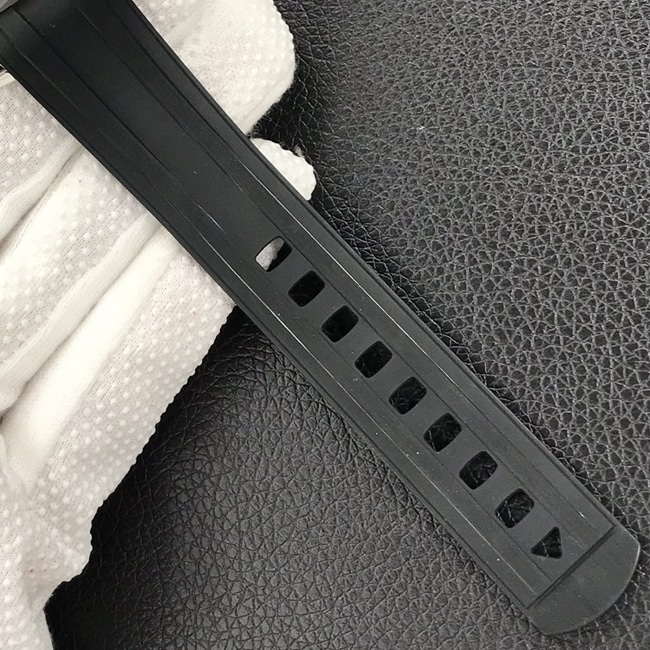 OR factory top-tier replicaOmegaSeamaster300automatic movement men's black dialrubber strap watch leather strap picture