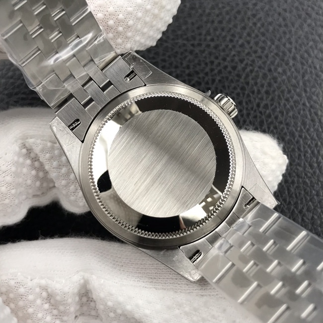 Rolex women's top-tier watch Datejust 31MM white dialsteel bracelet mechanical watch back cover picture
