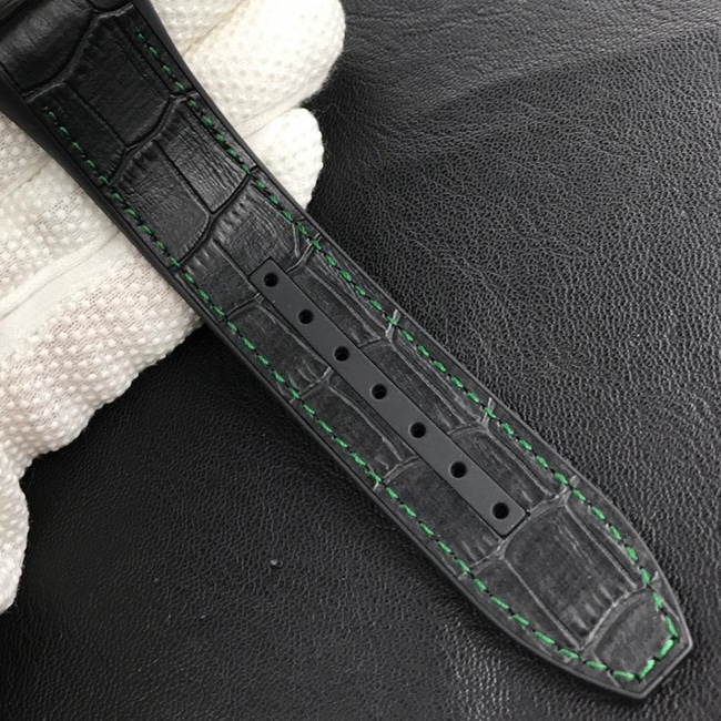 Frank Muller top-tier watch men's black dial black belt fully automatic movementleather strap watch leather strap picture