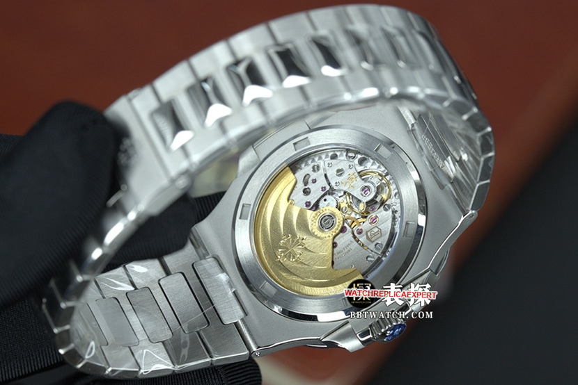 3k factory top-tier watch Patek Philippe men's green dialsteel braceletNautilus series mechanical watch braceletlive photos