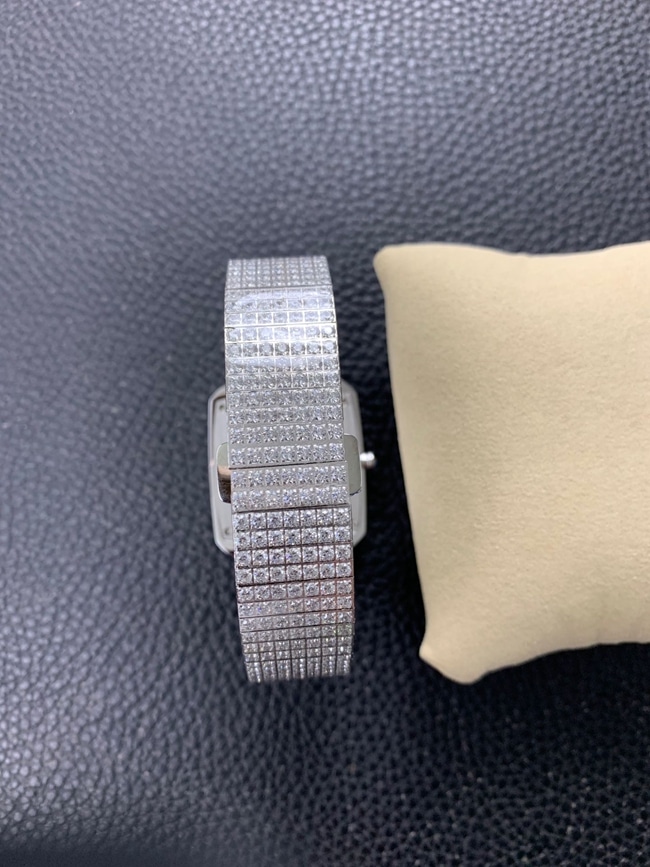 Top Piaget women's watch, white dial, steel band, Extraordinaire watch collection, full diamond starry sky watch clasp photo