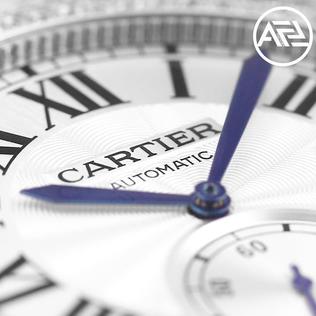 top-tier watch Cartier automatic movement men's white dialsteel bracelet Kalibo series watch detail shots
