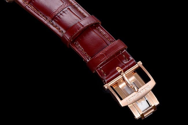OM FactoryBlancpaintop-tier watch new V3 upgraded men's gray plate brown belt mechanical watch clasp picture