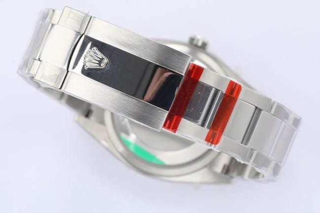 EW FactoryRolextop-tier watch men's green dial steel braceletDatejust36 series automatic movement watch clasp picture