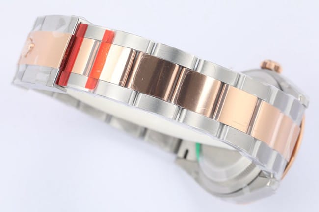EW FactoryRolextop-tier watch automatic movement men's gray plate steel braceletDatejust36 series watch clasp picture
