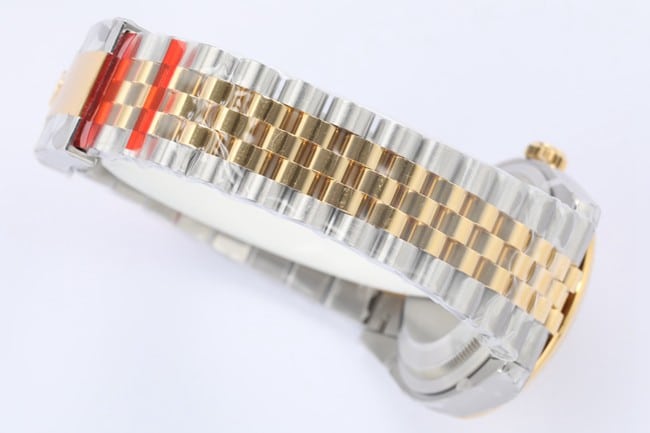 EW Factorytop-tier watch 2021 new Rolex Oyster Datejust36 series men's gold plate gold belt mechanical watch clasp picture