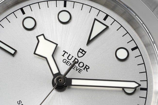 top-tier watch Tudor men's white dialsteel bracelet Biwan M79540 series 41 mechanical watch detail shots