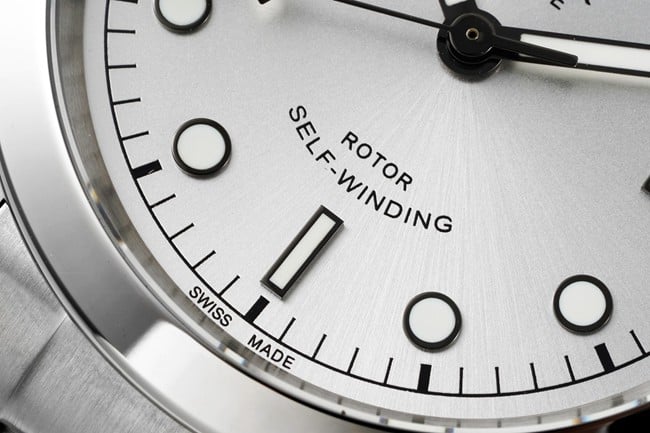 top-tier watch Tudor men's white dialsteel bracelet Biwan M79540 series 41 mechanical watch detail shots