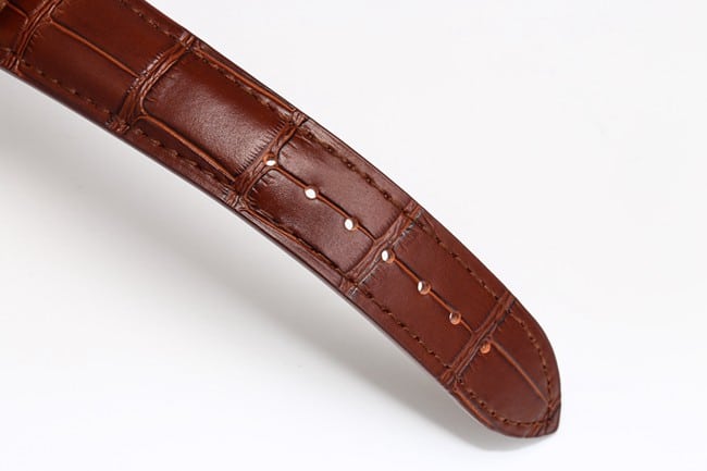 VCR factory top-tier watch Vacheron Constantin men's black dial brown belt Malta tourbillon series mechanical watch leather strap picture