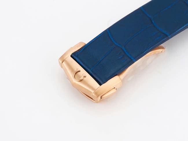TW factory Omegatop-tier watch constellation series 39mm men's blue dial blue belt automatic movement watch clasp picture