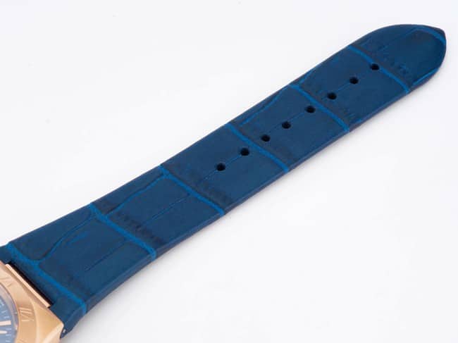 TW factory Omegatop-tier watch constellation series 39mm men's blue dial blue belt automatic movement watch leather strap picture