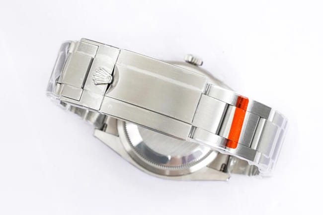 EW Factorytop-tier replicaRolex men's black dialsteel bracelet explorer type 36 series steel bracelet watch clasp picture