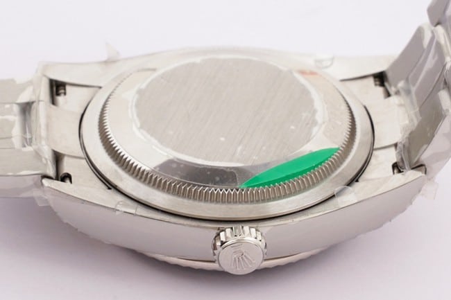 EW Factorytop-tier watch 2021 new Rolex men's blue dialsteel bracelet Oyster Datejust36 series automatic movement watch back cover picture