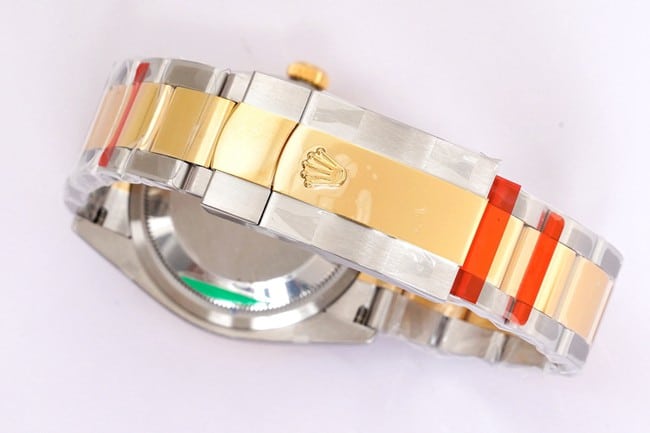 EW FactoryRolextop-tier watch men's gold disc gold belt Oyster Datejust36 series mechanical watch clasp picture