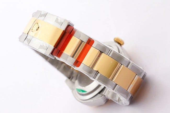 EW FactoryRolextop-tier watch men's gold disc gold belt Oyster Datejust36 series mechanical watch clasp picture