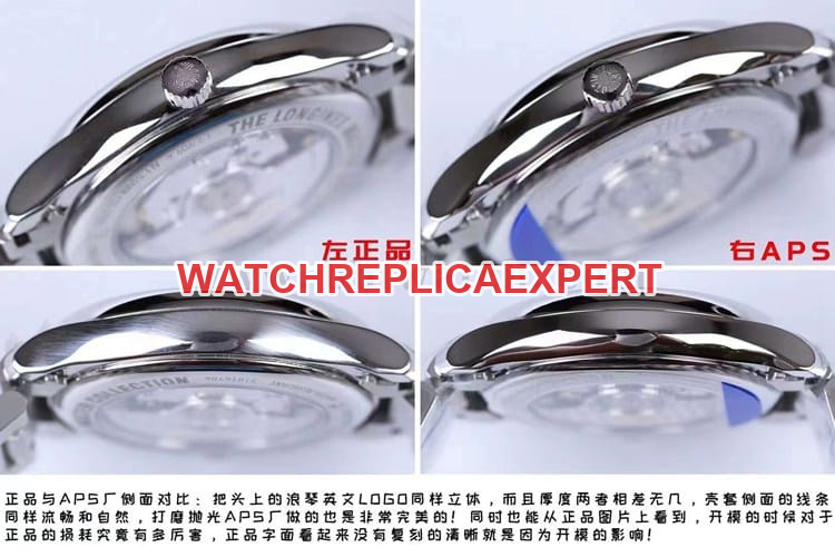 APS factory Longinestop-tier watch master series L2.909.4.97.6moon phase comparison Genuine evaluation case side comparison chart