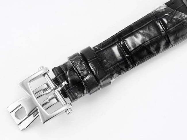 APEX factory Vacheron Constantintop-tier watch inheritance series men's black dial black belt automatic movement watch clasp picture