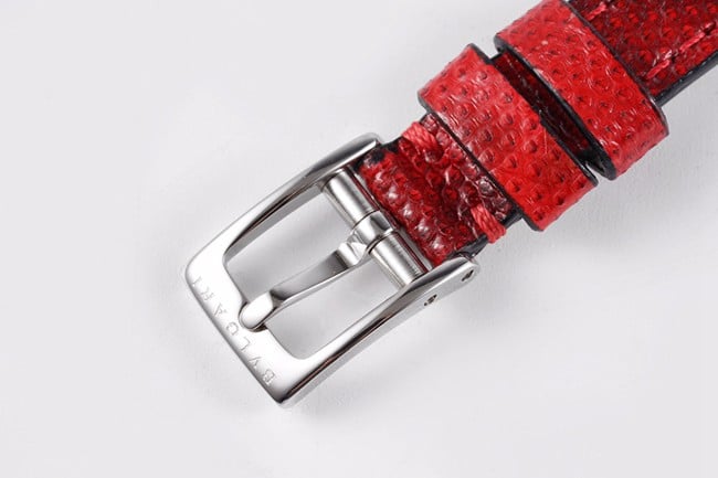 BV Factory Top collectible watches Bvlgari Quartz Serpenti Series Women's Red Strap Belt Watch Buckle Figure