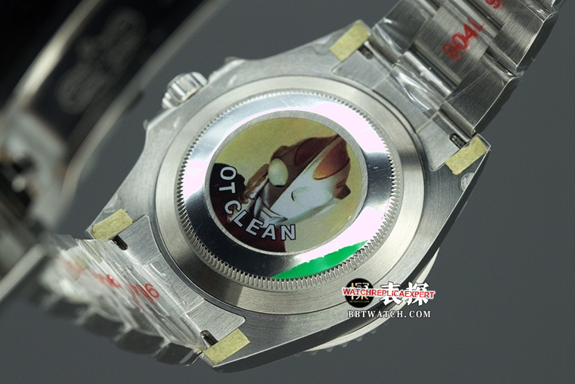 C factory SubmarinerRolex1:1replica watch lume deep green dialsteel bracelet model m126610lv-0002caseback live photo