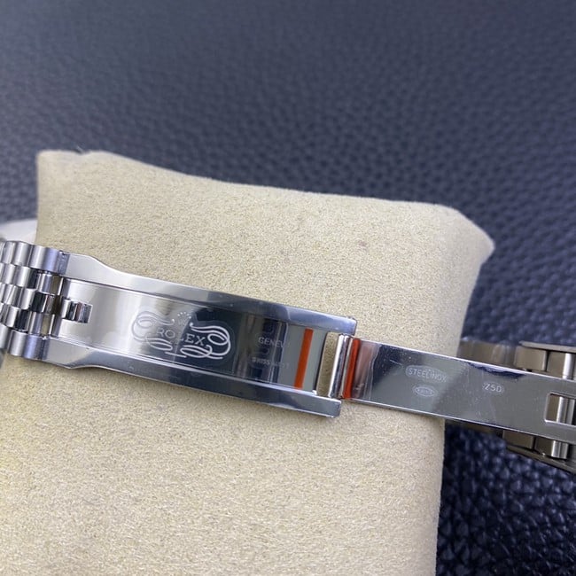 clean factory Rolextop-tier watch men's gray plate steel braceletDatejust series automatic movement watch clasp picture