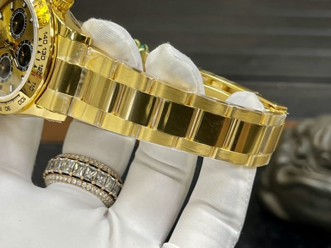 Rolextop-tier watch men's gold plate gold belt Daytona series mechanical watch bracelet picture