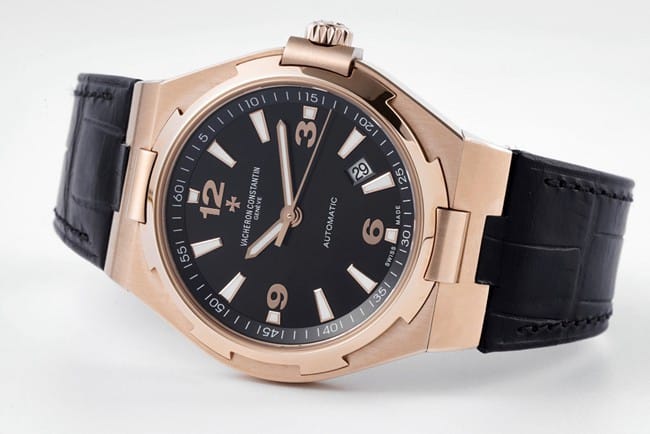 8F factory top-tier watch Vacheron Constantin men's black dialblack dial all over the world series automatic movement watch front view