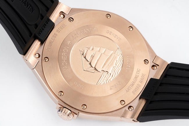 8F factory top-tier watch Vacheron Constantin men's black dialblack dial all over the world series automatic movement watch back cover picture