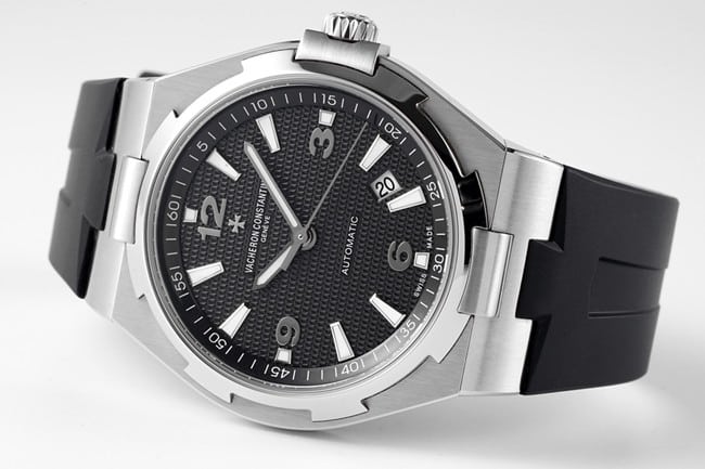 8F factory Vacheron Constantintop-tier watch automatic movement men's black dialsteel bracelet Zonghengsihai series watch front view