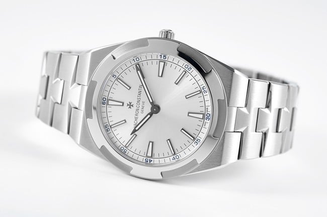 8F factory Vacheron Constantintop-tier watch automatic movement men's white dialrubber strap ultra-thin series watch front view