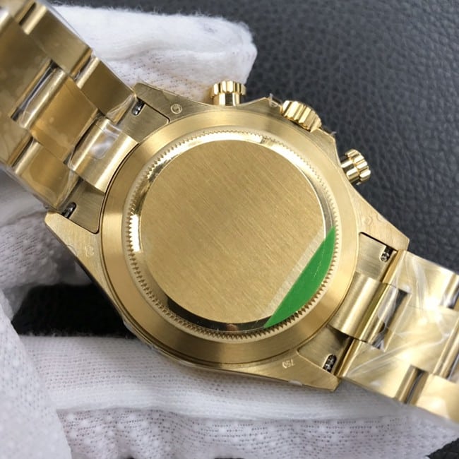 top-tier watch Rolex automatic movement men's green dial gold belt Daytona series steel bracelet watch movement picture