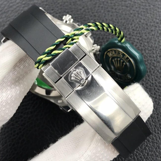 Rolextop-tier watch new Daytona series men's brown plate rubber strap mechanical watch clasp picture